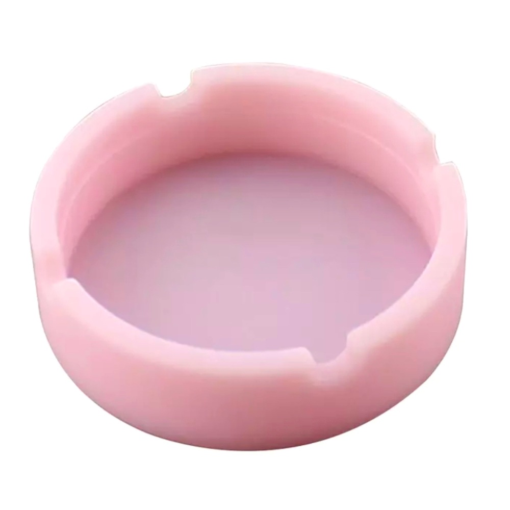 BABY PINK SILICONE ASH TRAY